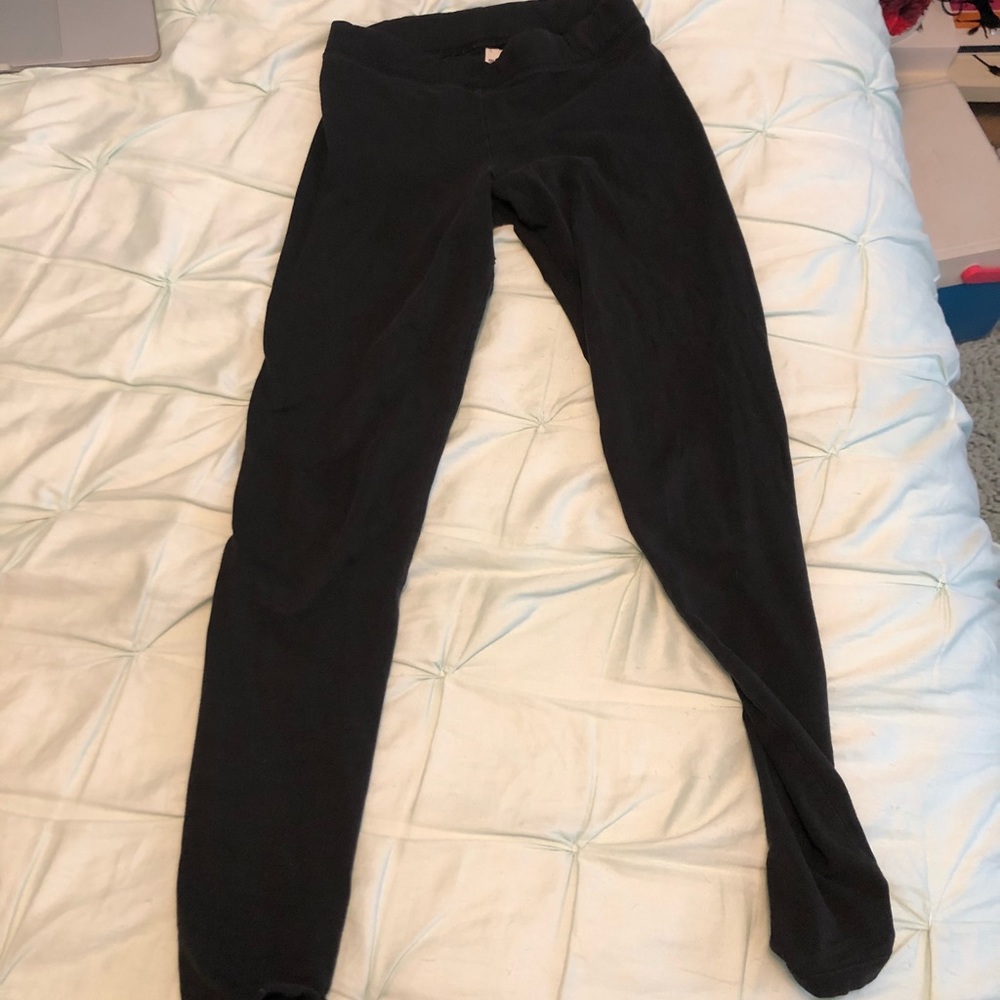 PINK Black Leggings